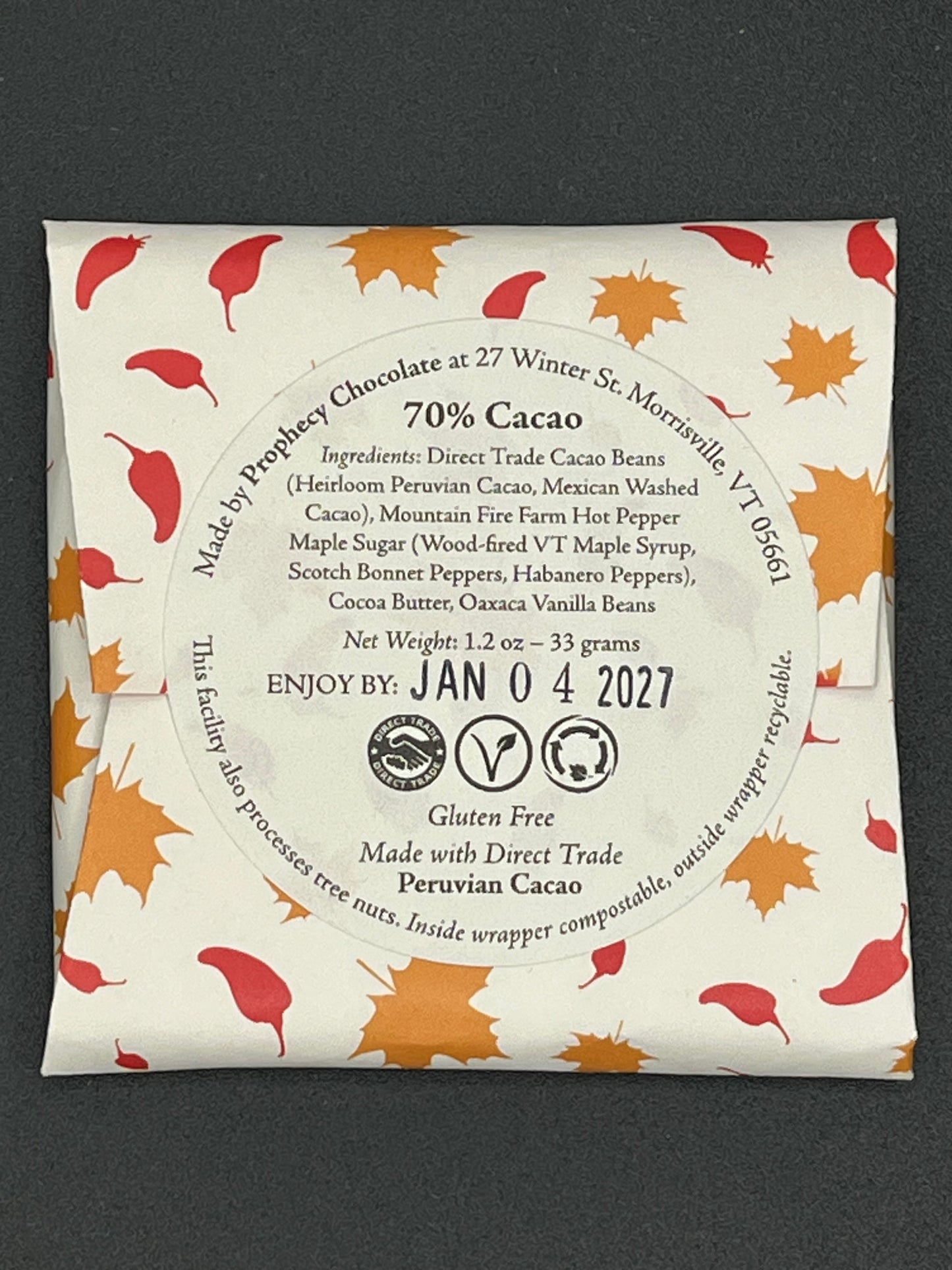 Experimental Cacao Bar 001 - spicy