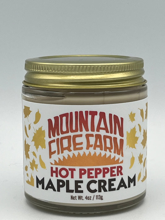 Quarter Pound Hot Pepper Maple Cream - 'Mayan Red’